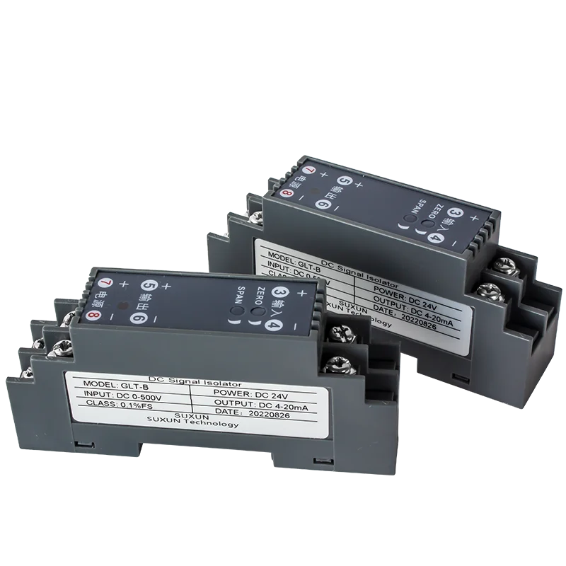 4-20mA 0-20mA 0-10mA Analog Signal Isolator 0-10V 0-5V 1-5V 0-75mV 1 In Out Galvanic Converter 0-500V 0-1000V 0-2000V