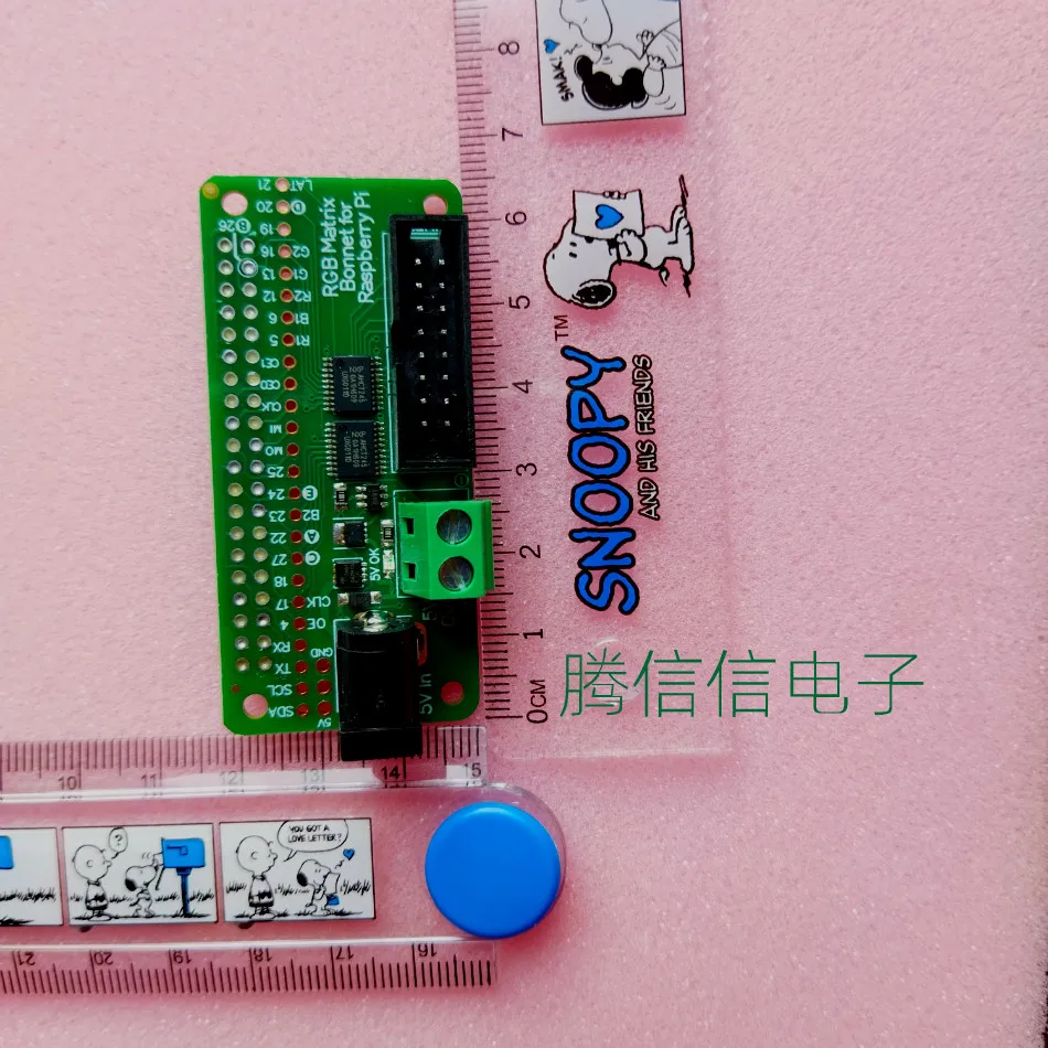 Capó de matriz RGB para Raspberry Pi LED zero PI0 Raspberry pi Zero V1.3/PI ZERO