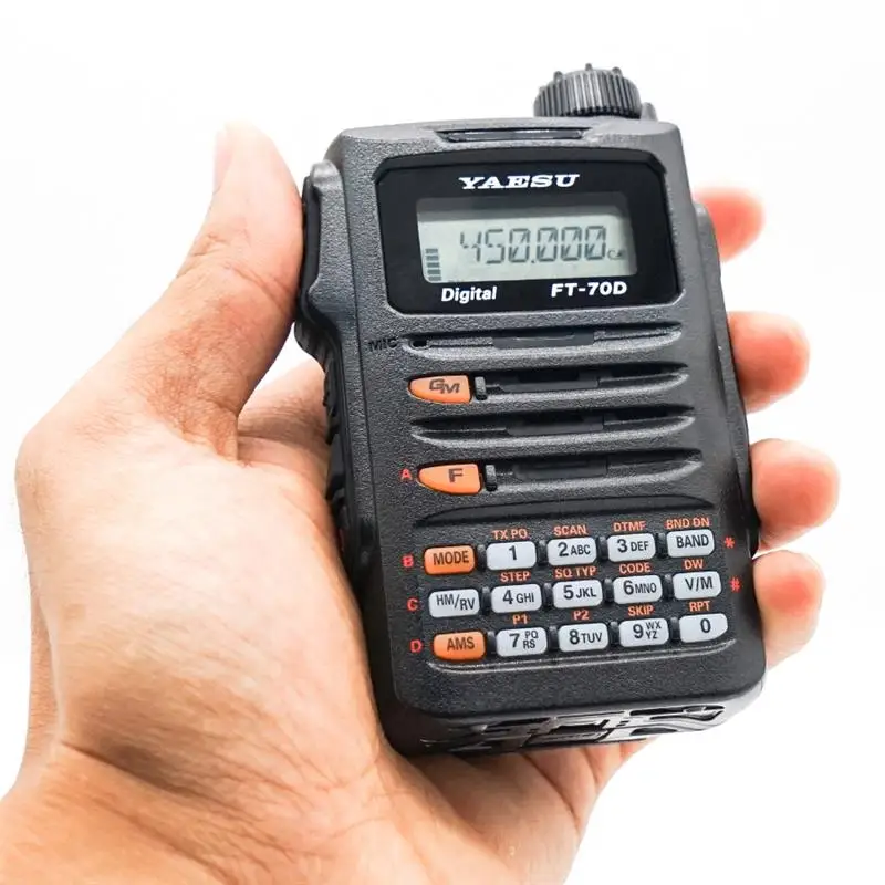 Фото Yaesu FT-70DR 70D C4FM/FM двухчастотная цифровая портативная рация №5