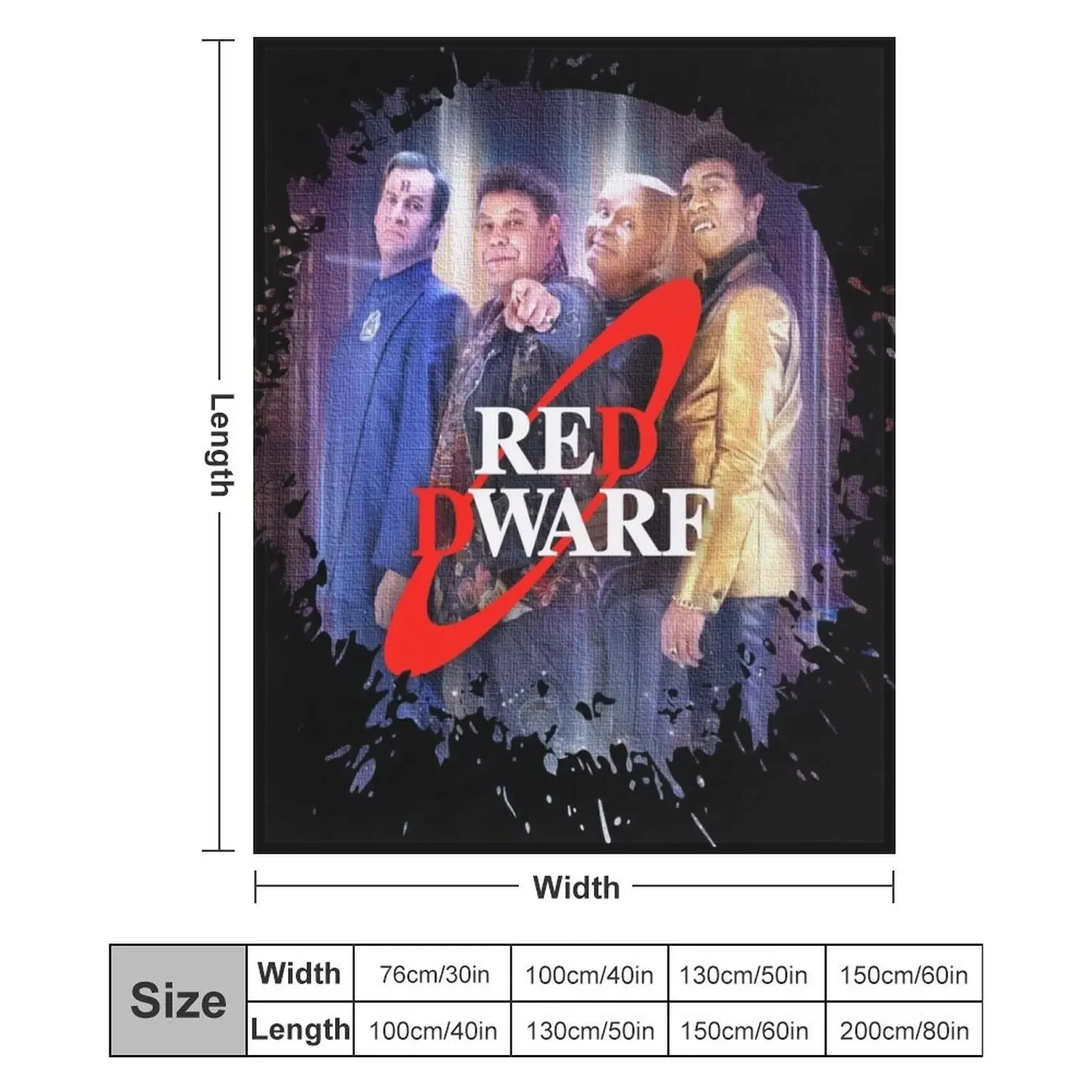 Плед Red Dwarf - компактное теплое одеяло для путешествий на автомобиле (art.: 3920dc2c67291) - 3920dc2c67291