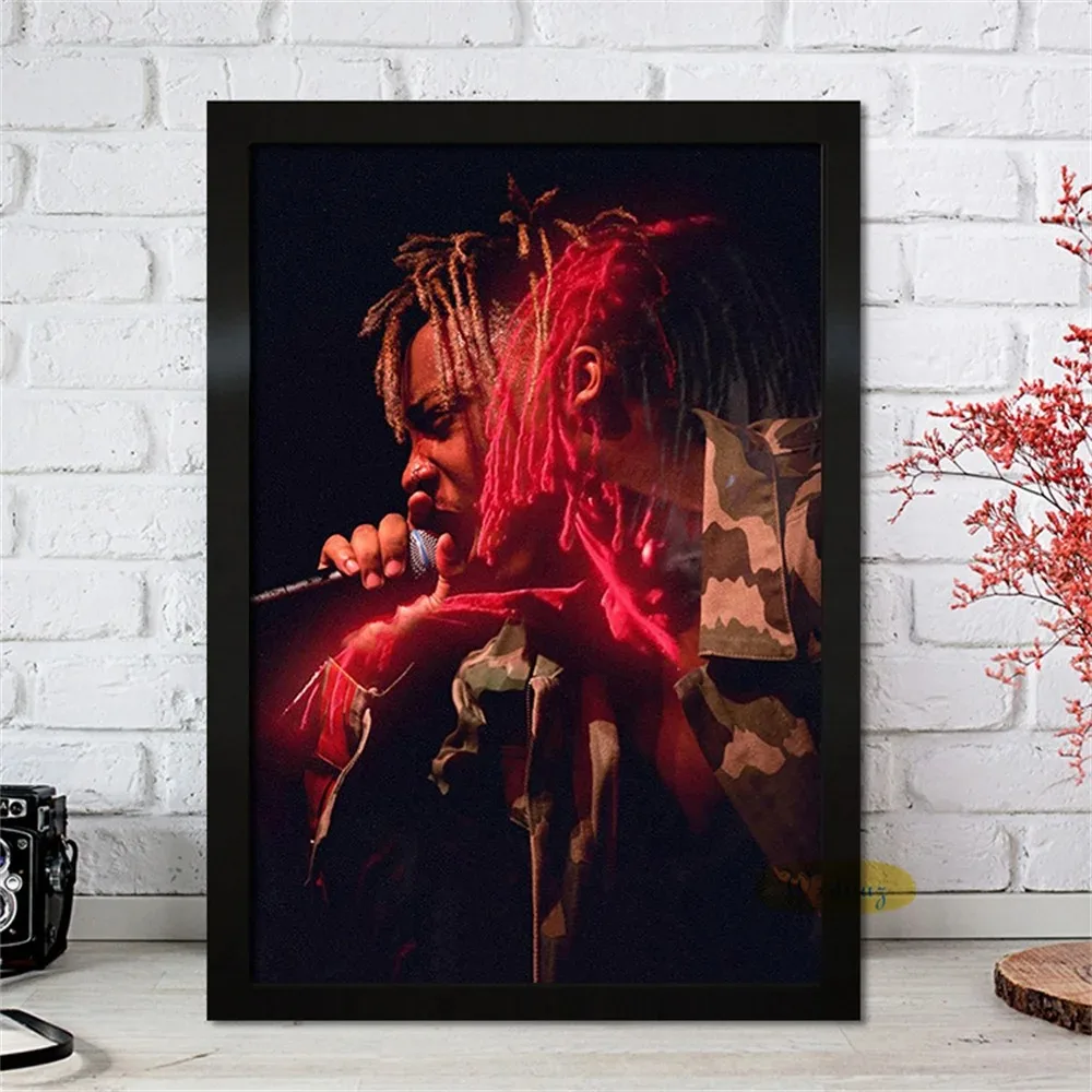Juice WRLD Музыкальный Альбом Плакат Европейско-американский Поп-реп Хип-хоп