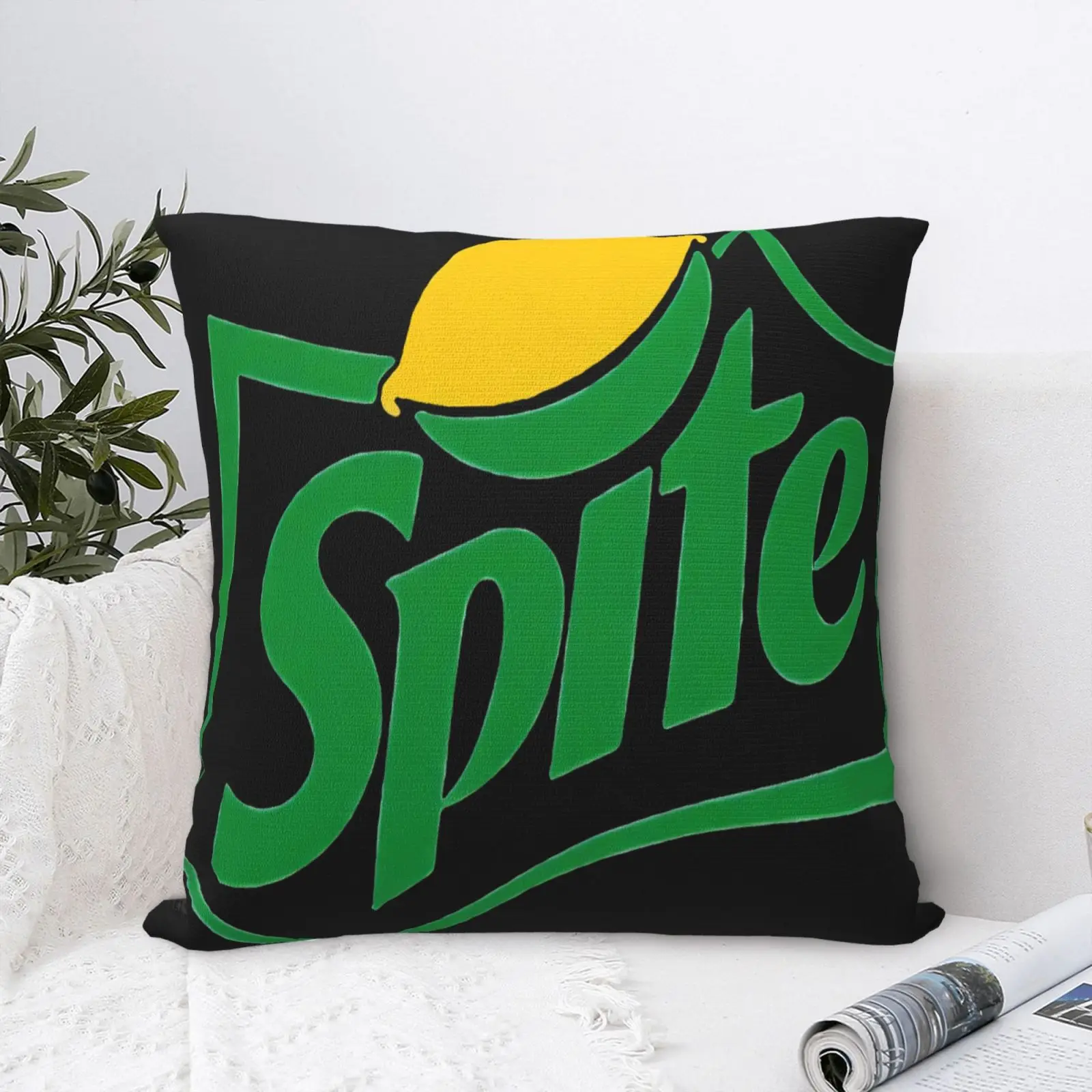 

Декоративная подушка для дивана Bianca uотверстие пародия Sprite, большая летняя декоративная подушка для спальни