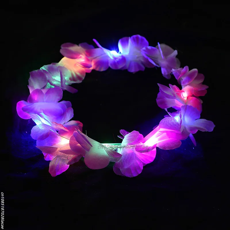 

MOONBIFFY Светящиеся цветочные повязки