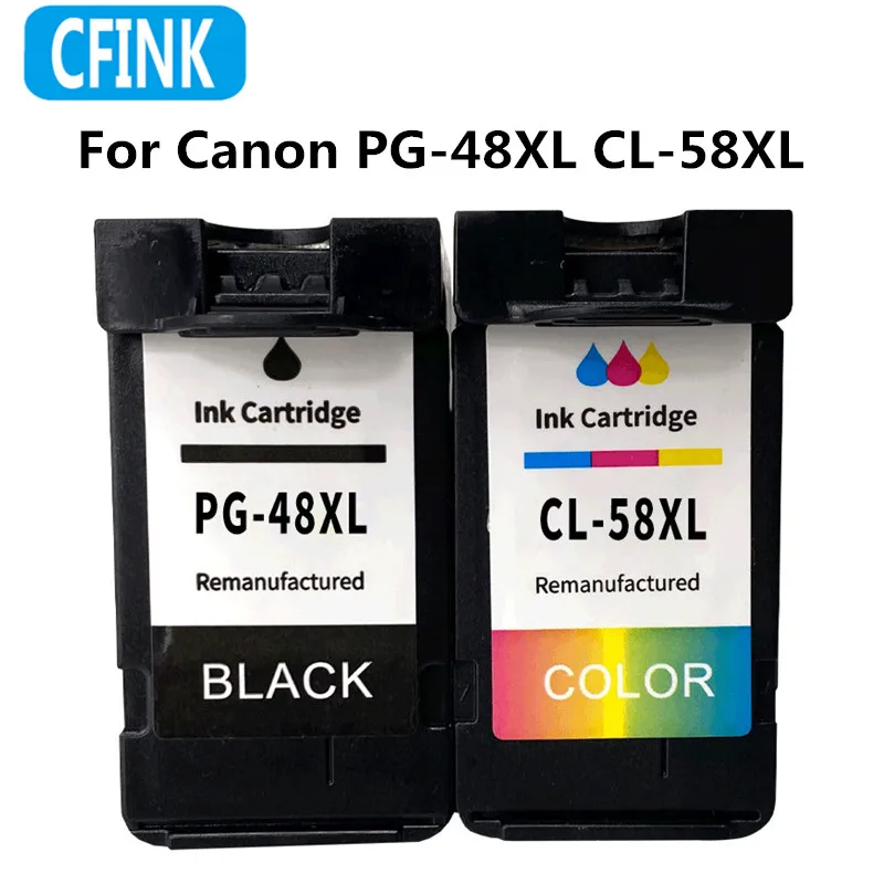 PG48XL CL58XL cartucho dettinta compatibles Canon PG-48XL CL-58XL detinta E3480 E488 478 468 418 408 4580