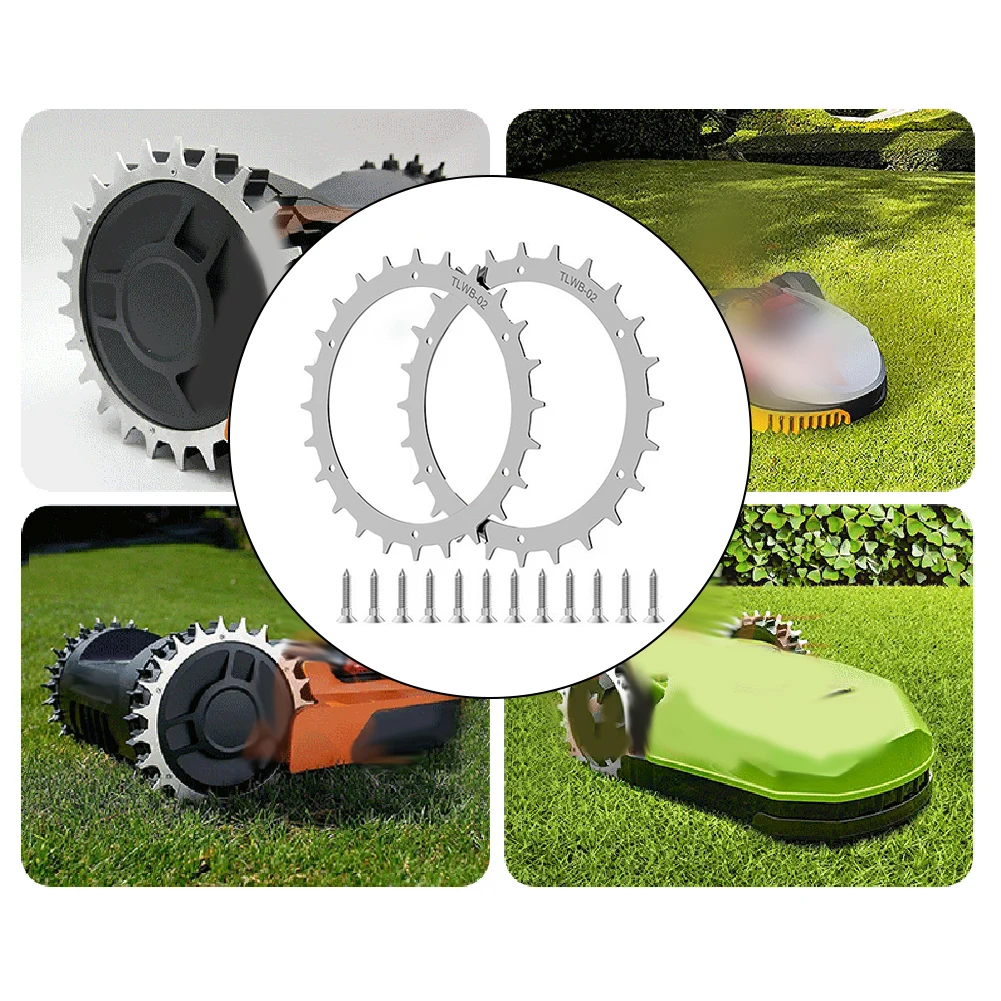 

Robotic Lawnmower Spikes STAINLESS STEEL For Bosch Indego XS 300 400 350 M700 Sturdy And Durable Cropper Part Replacement
