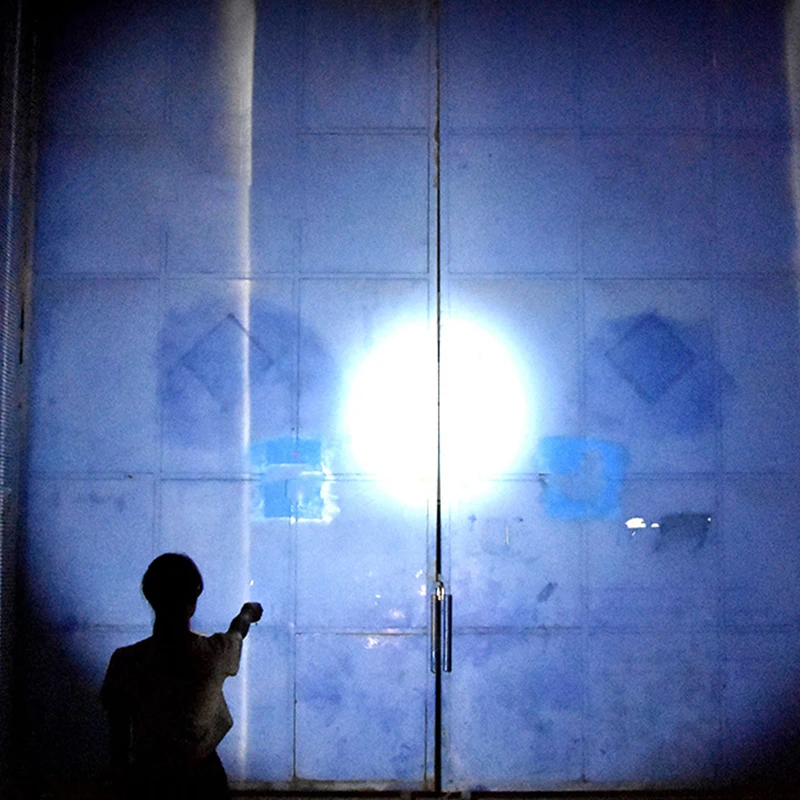 Мини-яркий USB перезаряжаемый светодиодный тактический фонарик EDC 18350 карманный