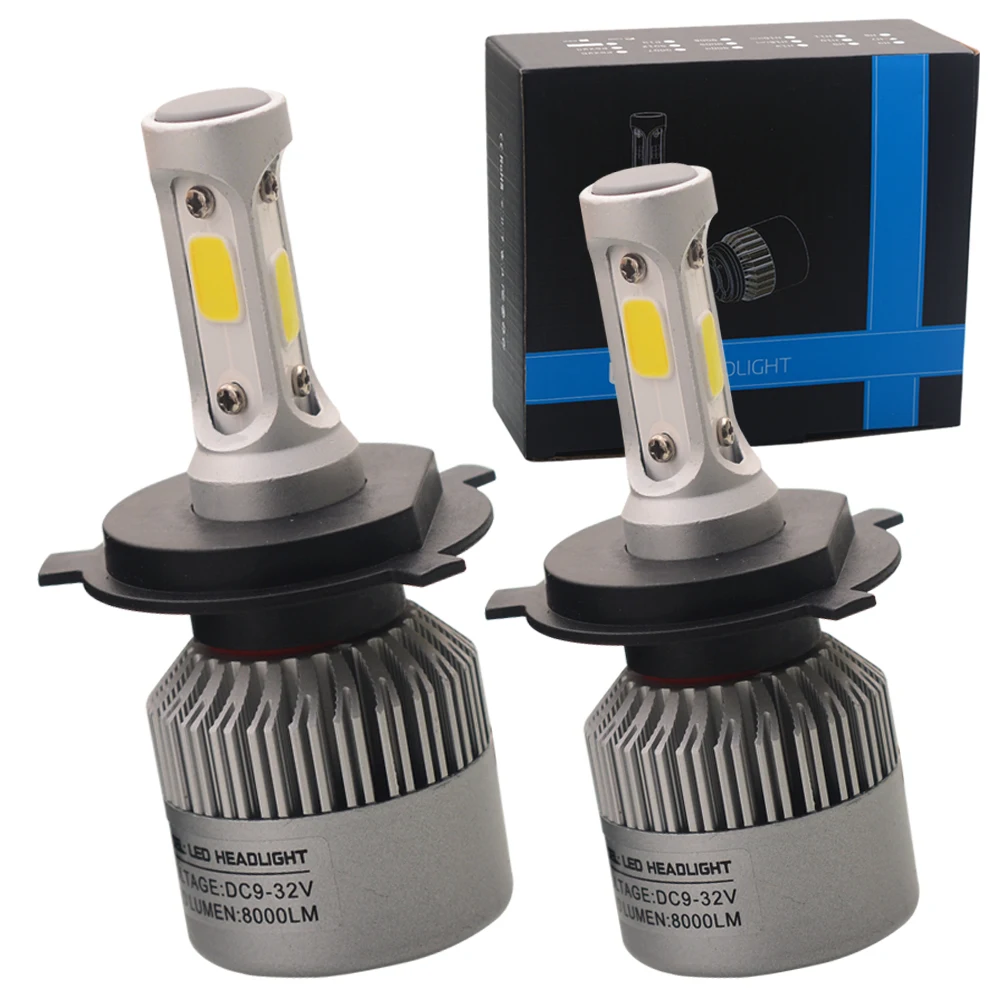 S2 фонари ближнего и дальнего света встроенные головного H4 H1 H7 H8 9005 9006
