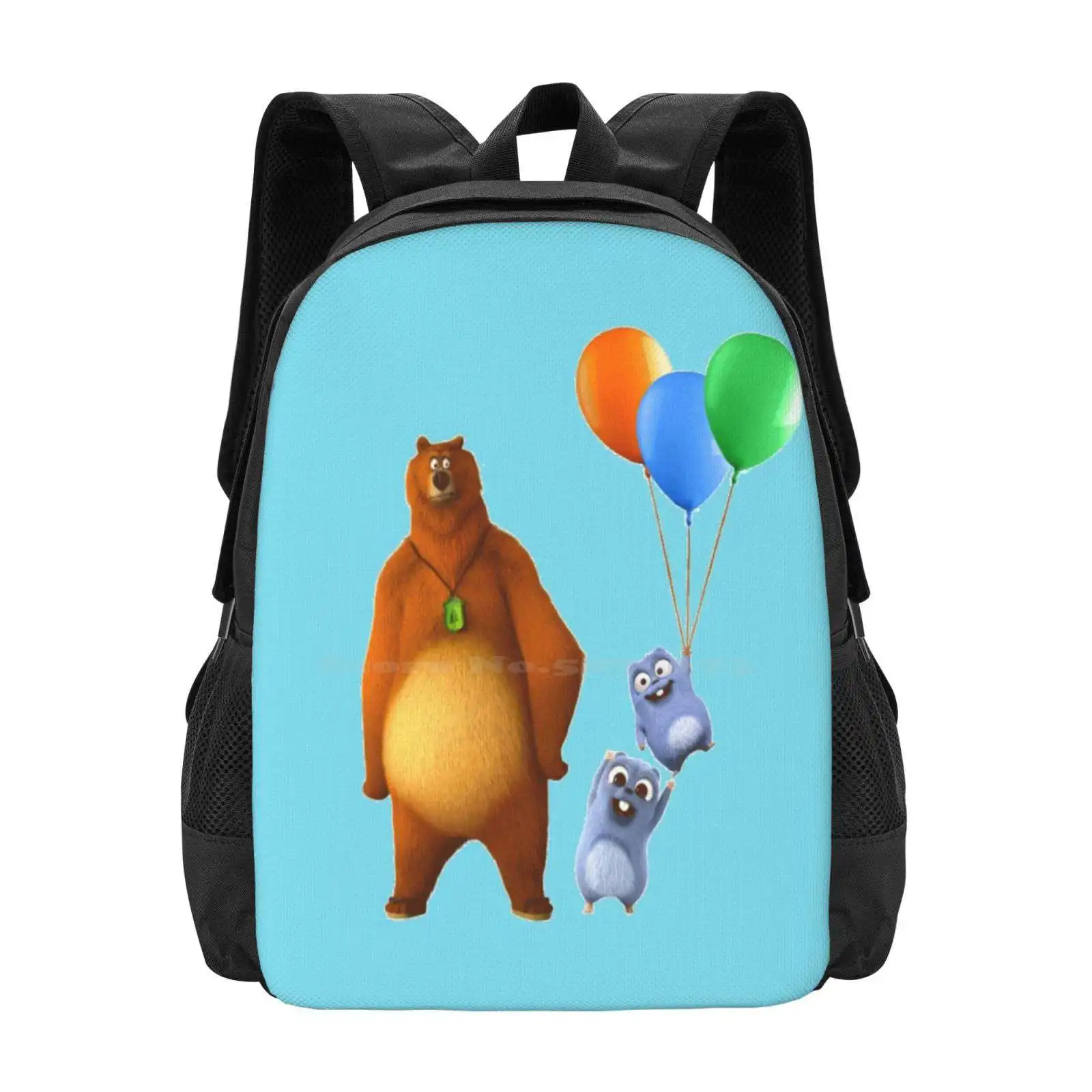 

Grizzy And The Lemmings Kids Collection Large Capacity School Backpack Laptop Bags Grizzy And The Lemmings In Hindi Grizzly And