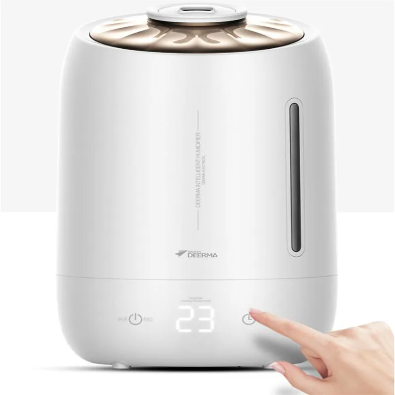 F600 5L Air Home Ultrasonic Humidifier Global Touch Version Air Purifying for Air-conditioned Rooms Office Household Diffuser