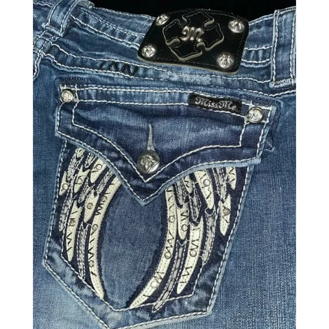 Женские джинсы BiggOrange Miss Me Boot Cut Хлопок Синие