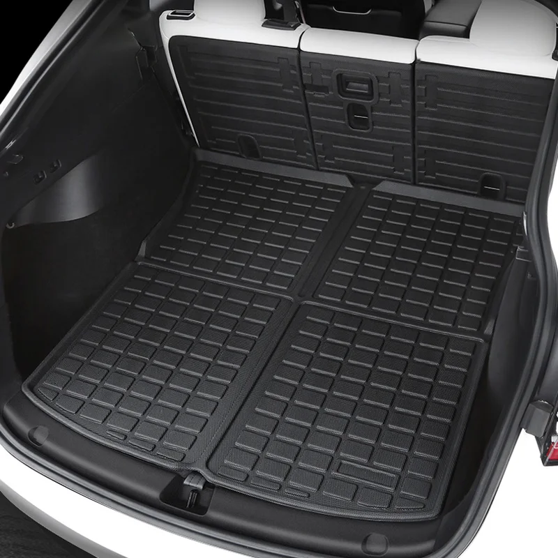 Напольный коврик Tesla Model Y автомобильные напольные коврики из ТПЭ багажник Frunk