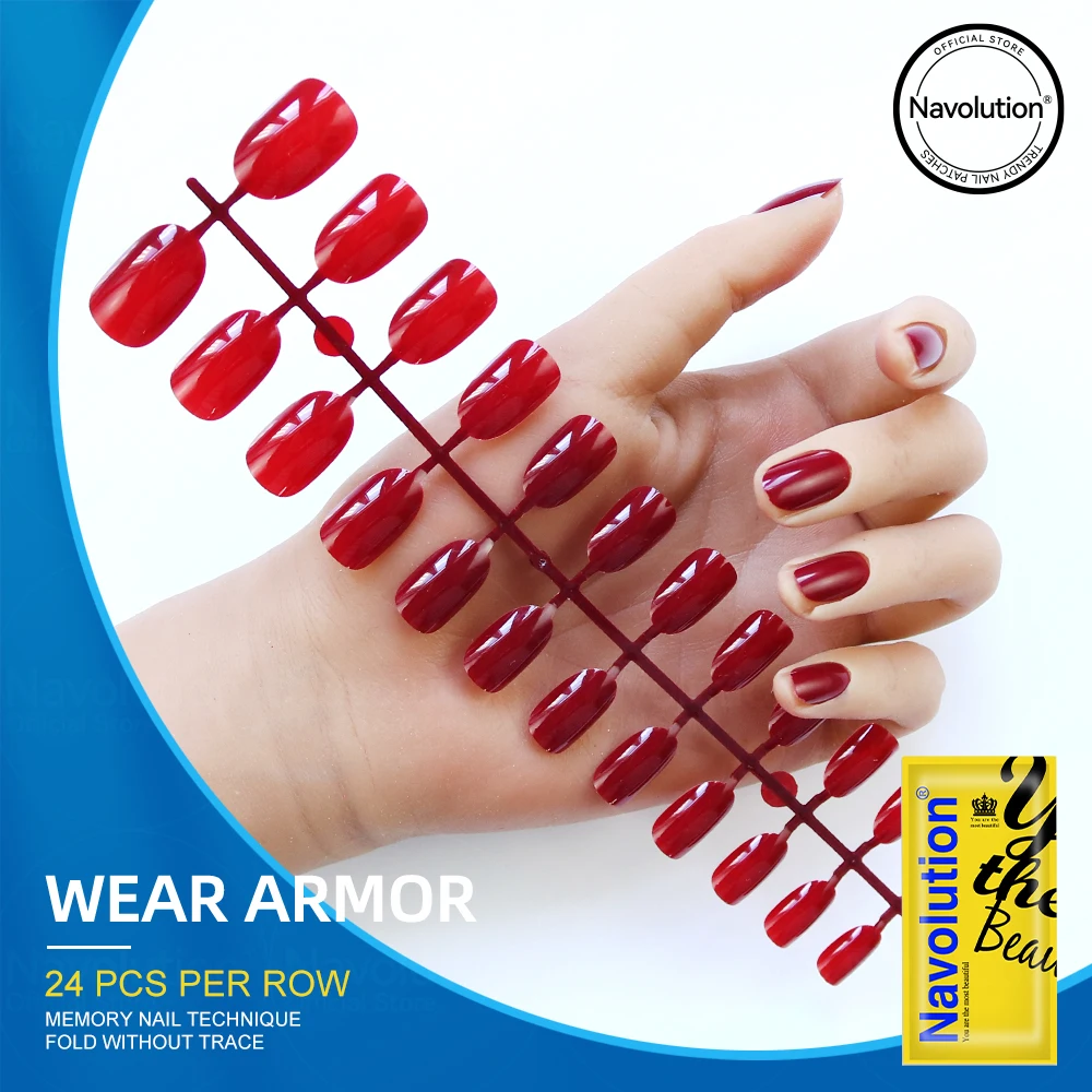 

24tips Nail Salon Long Coffin False Nail Ballet Nails Tips Nails Art Artificial Nails with Design Fingernails Gel for Extension