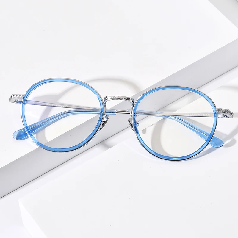 FONEX Оправа для очков Мужская/женская из ацетата в стиле ретро