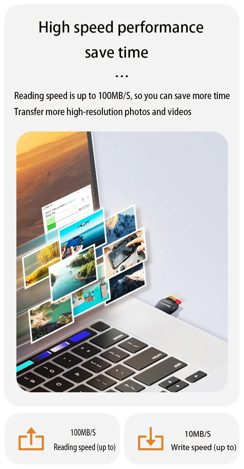 Карта памяти ALUNX Micro 64 Гб