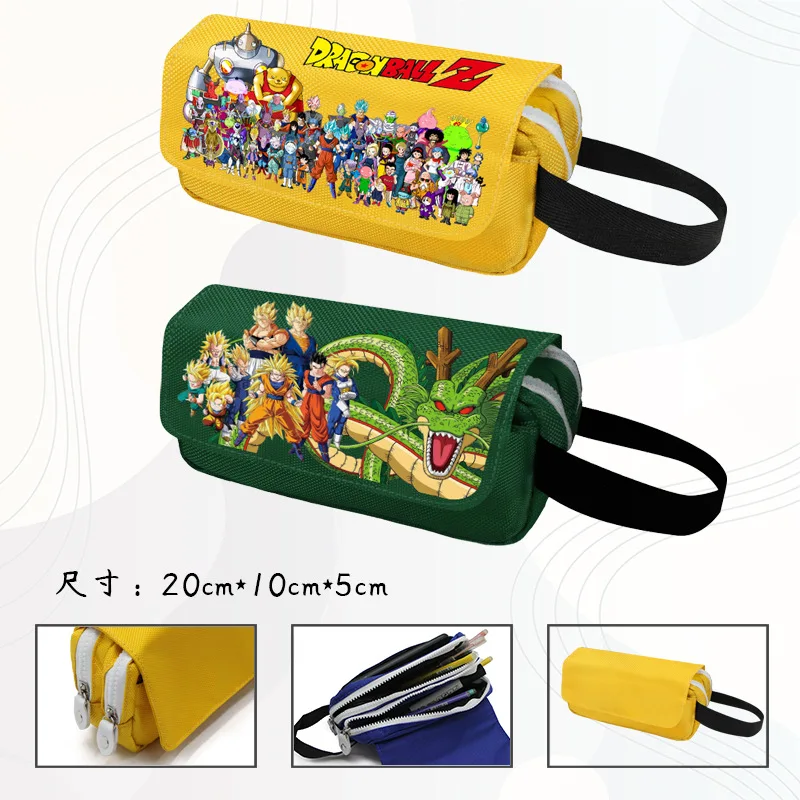 Case Big Capacity Storage Bag Canvas Boy Girl Pencil Pouch Storage Kids Pen Bag Students Supplies