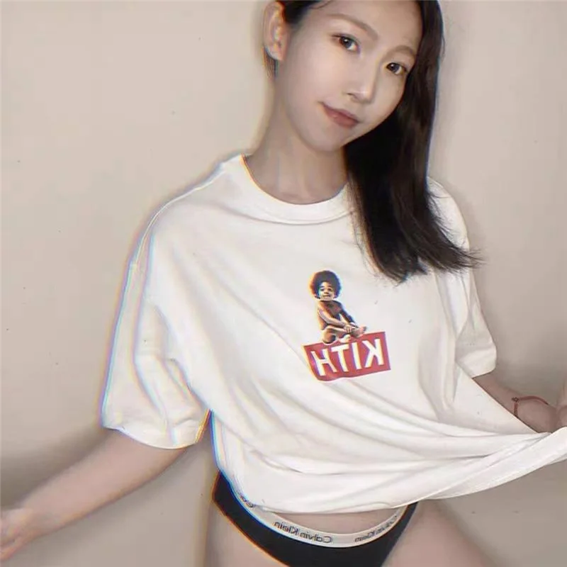 Футболка оверсайз с принтом рэп взрывающаяся голова детская хлопковая свободная