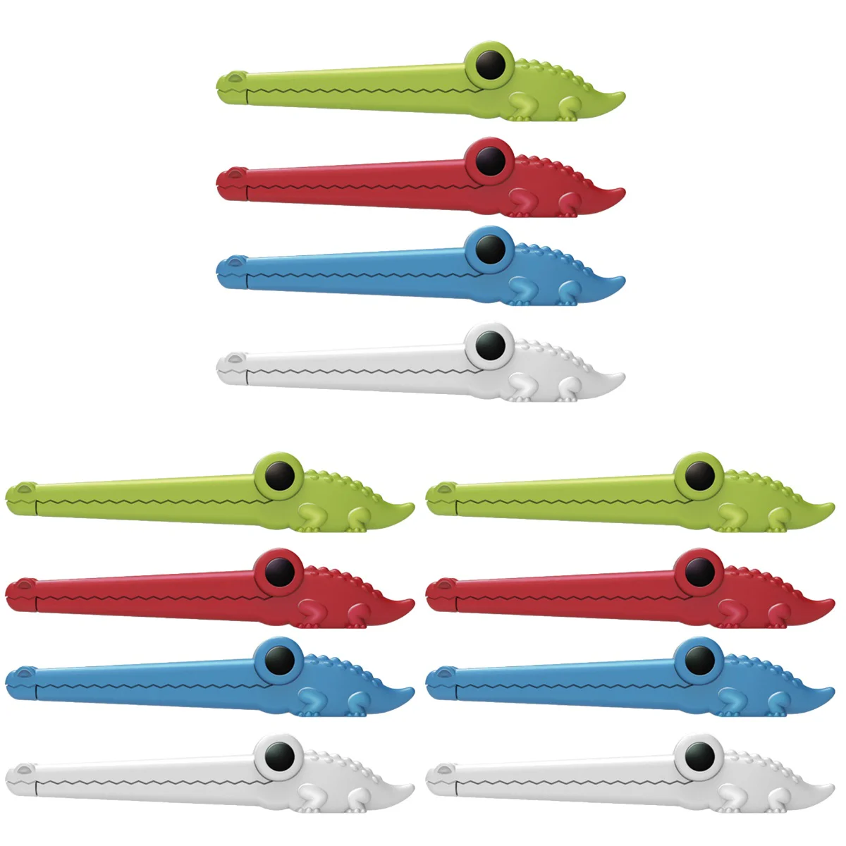 

Sealing Clips Foodclip Clamp Sealer Chip Seal Fresh Clothespinsgrip Kitchen Freshness Suplies Pouch Tool Binder Paper Clamps