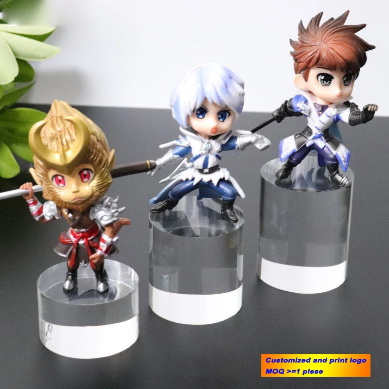 Акриловый круглый лист для стемпинга подставка демонстрации косметики реквизит