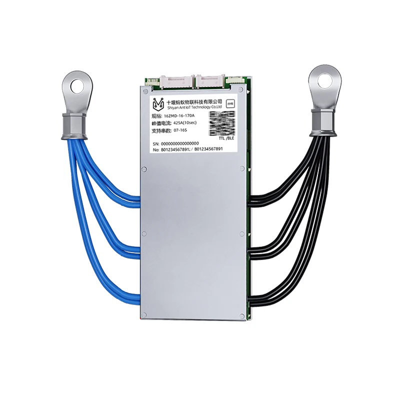ANT BMS 7S-16S 170A Сильноточный литиевый BMS с балансом для 24-60 В электронного велосипеда, гольф-кара, системы хранения солнечной энергии с BT UART (art.: 3920d2fdd8dfc) - 3920d2fdd8dfc