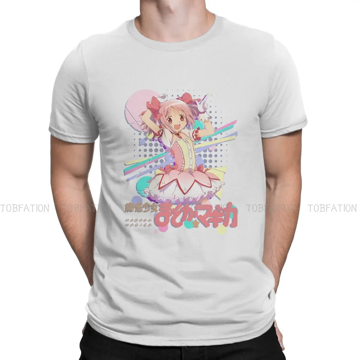 

Необычная Уникальная футболка Puella Magi Madoka Magica Аниме Повседневная футболка новейшая футболка для взрослых