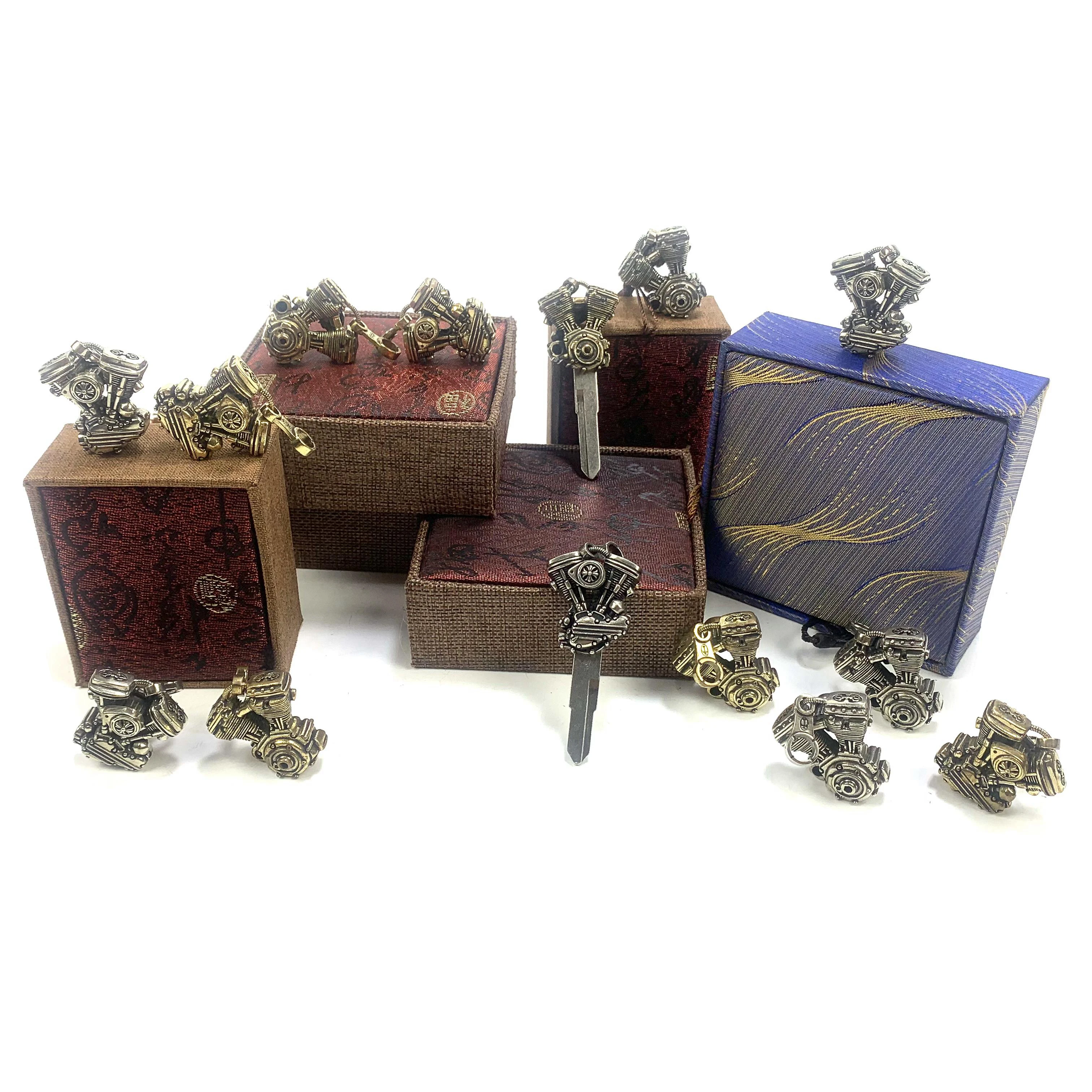 

Motorcycle custom key head Harley V-type engine modeling key blank modification quick disassembly key head equipped with tools