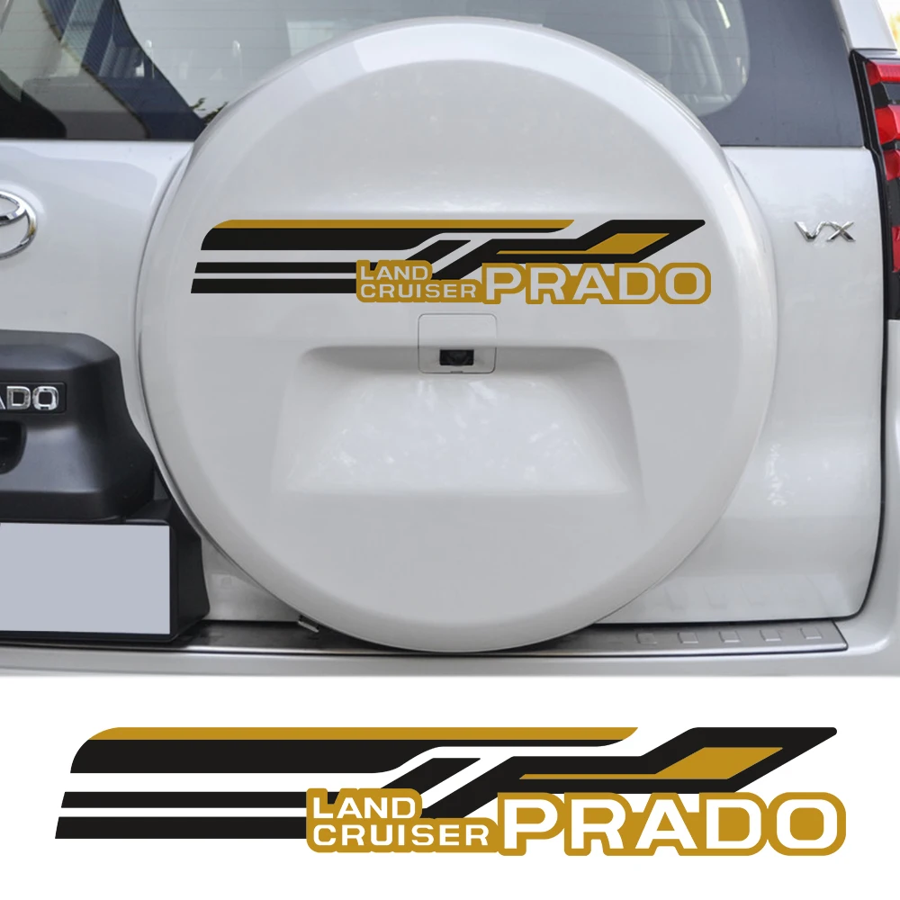 Для Toyota Land Cruiser Prado автомобильные запасные шины декоративные наклейки