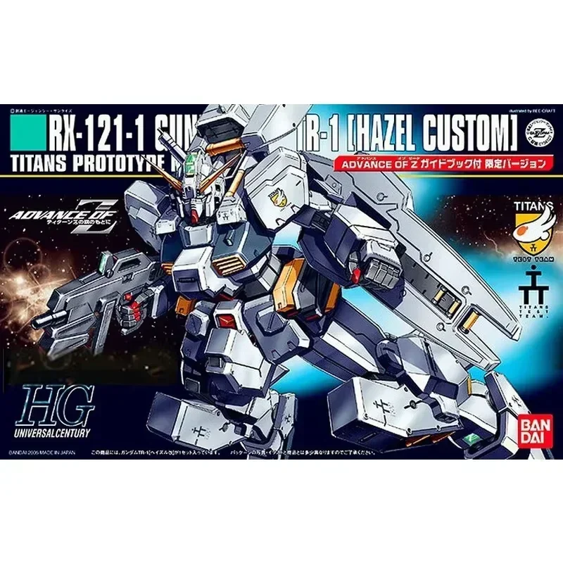 Bandai натуральная оригинальная фигурка HGUC RX-121-1GUNDAM TR-1 HAZEL CUSTOM игрушки для мальчиков