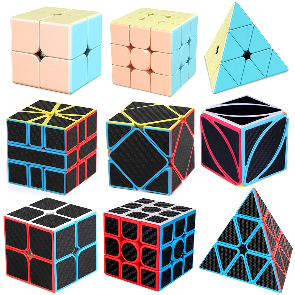 

Moyu Meilong 3x3x3 Professional Magic Cube Carbon Fiber Sticker Speed Cube Square Puzzle Gifts Educational Toys for Children