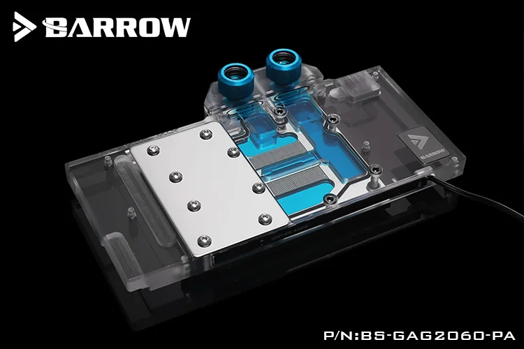 Водяной блок BARROW для Galaxy /Gainwor RTX2060 /GTX1660Ti/блок GPU с полным покрытием/5 В 3-контактный