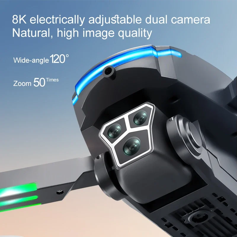 Фото Xiaomi S2 Max Дрон Профессиональный 8K HD Двойная камера для предотвращения препятствий Складной квадрокоптер Дрон с экраном Пульт дистанционного управления №2