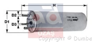 

450906467 fuel filter (MAZOT) TRANSPORTER T5 T6/2.0TDI/2.0TDI/BITDI TOUAREG 2.5TDI AXB AXC AXB AXC BLK BPC