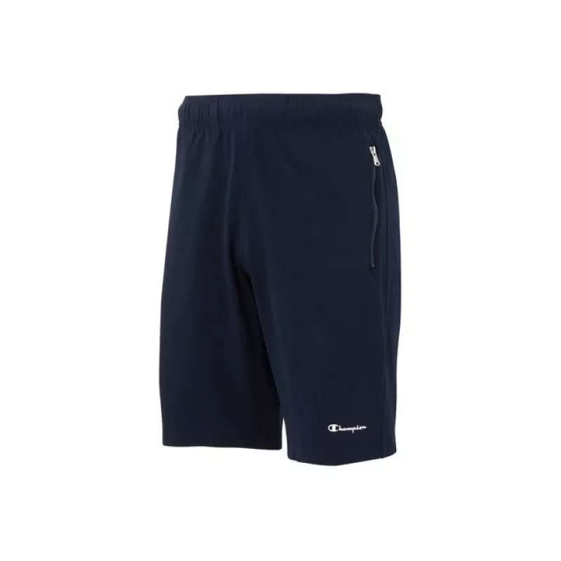 

NEW IN sports shorts, BERMUDA shorts, 217437-501, male, FITNESS, training, , navy blue, side zip pockets, elastic waist with COR