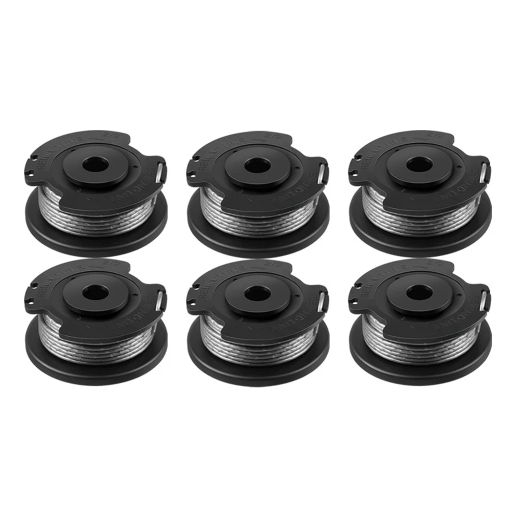 

6 Pack F016800569 String Trimmer Spool and Line for Bosch EasyGrassCut 23 26 18 18-230 18-260 18-26 Replacement