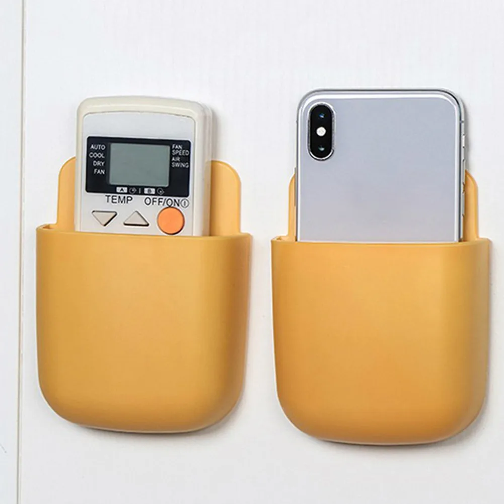 

Hole-free Wall Mounted Storage Box Remote Control Storage Box Air Conditioning Remote Control TV Storage Box Mobile Phone Holder