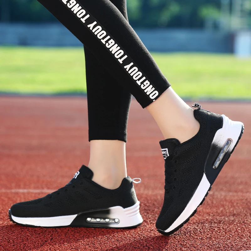 Woman Shoes Cushion Mesh Sneakers Breathable Casual Fashion Sports Shoes All Matching Female
