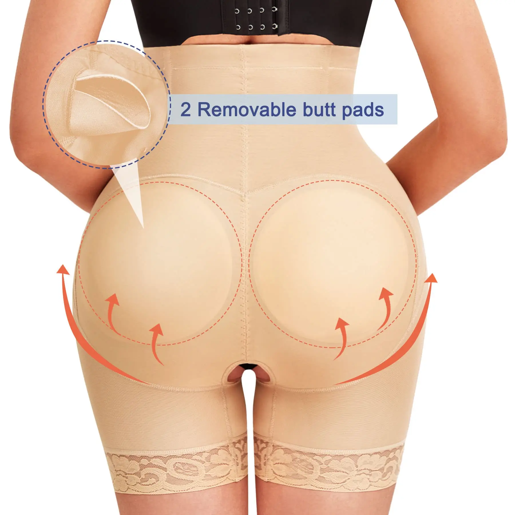 Shapewear For Women Fajas Colombianas Tummy Control Waist Trainer Full Body Shaper Bodysuit Compression Garment Push Up Panties