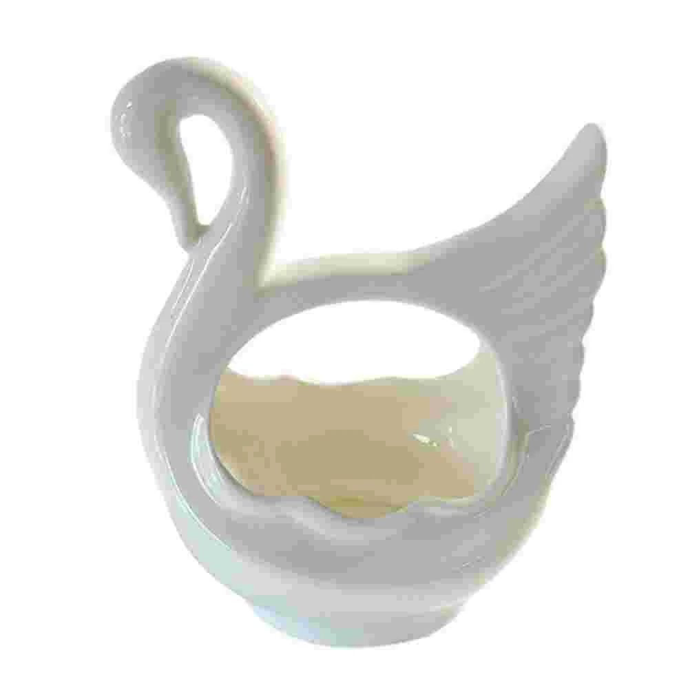 

1 шт., держатель для керамических палочек в виде лебедя