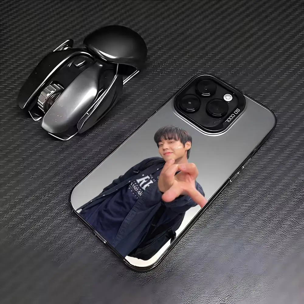 Чехол для телефона P-Park J-Jihoon W-Weak H-Hero Colorful Silver Back для iPhone 17 16 15 14 13 12 11 Plus Pro Max Plus (art.: 3920dc9c85935) - 3920dc9c85935