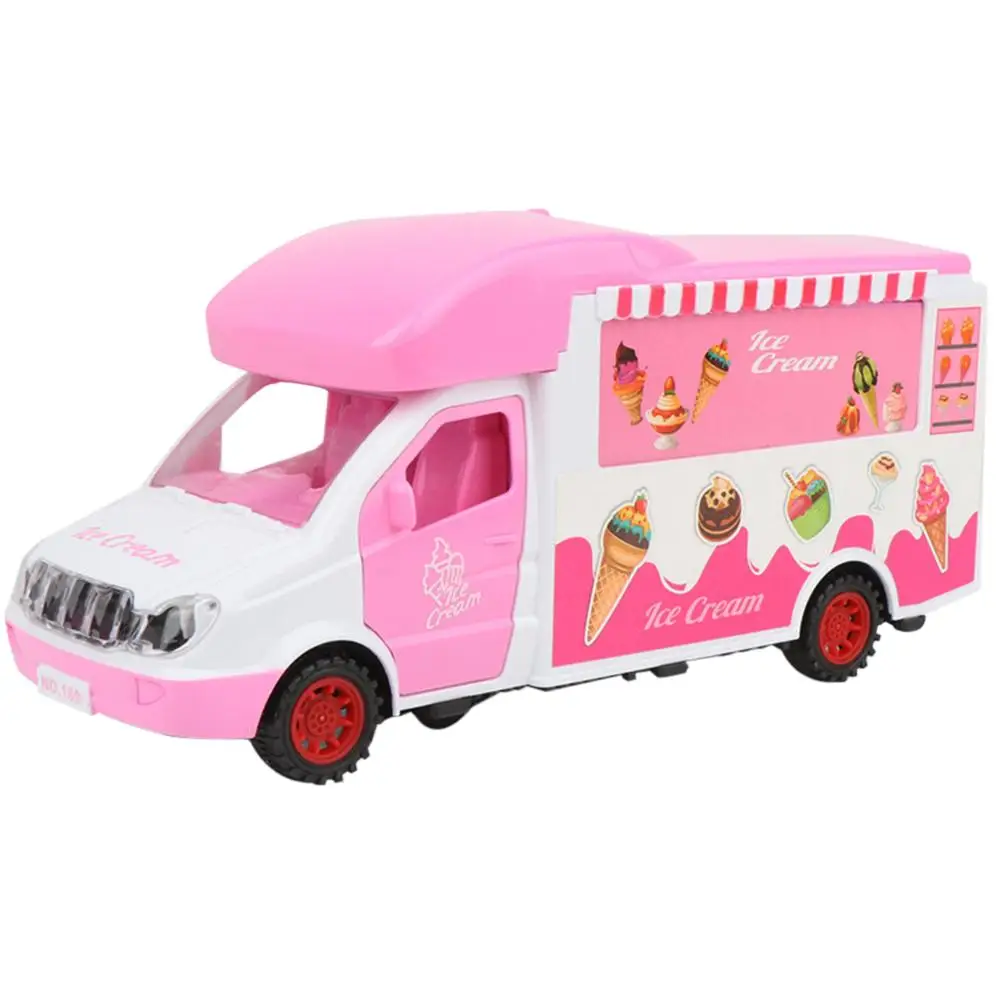

Ice Cream Universal Dining Car Toys Rich in Color Benefiting Eyes Development with Light Music Projection for Children Gift