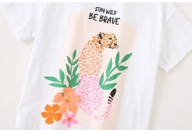 100% хлопковая футболка и леггинсы с клубничкой для девочек штаны детская одежда