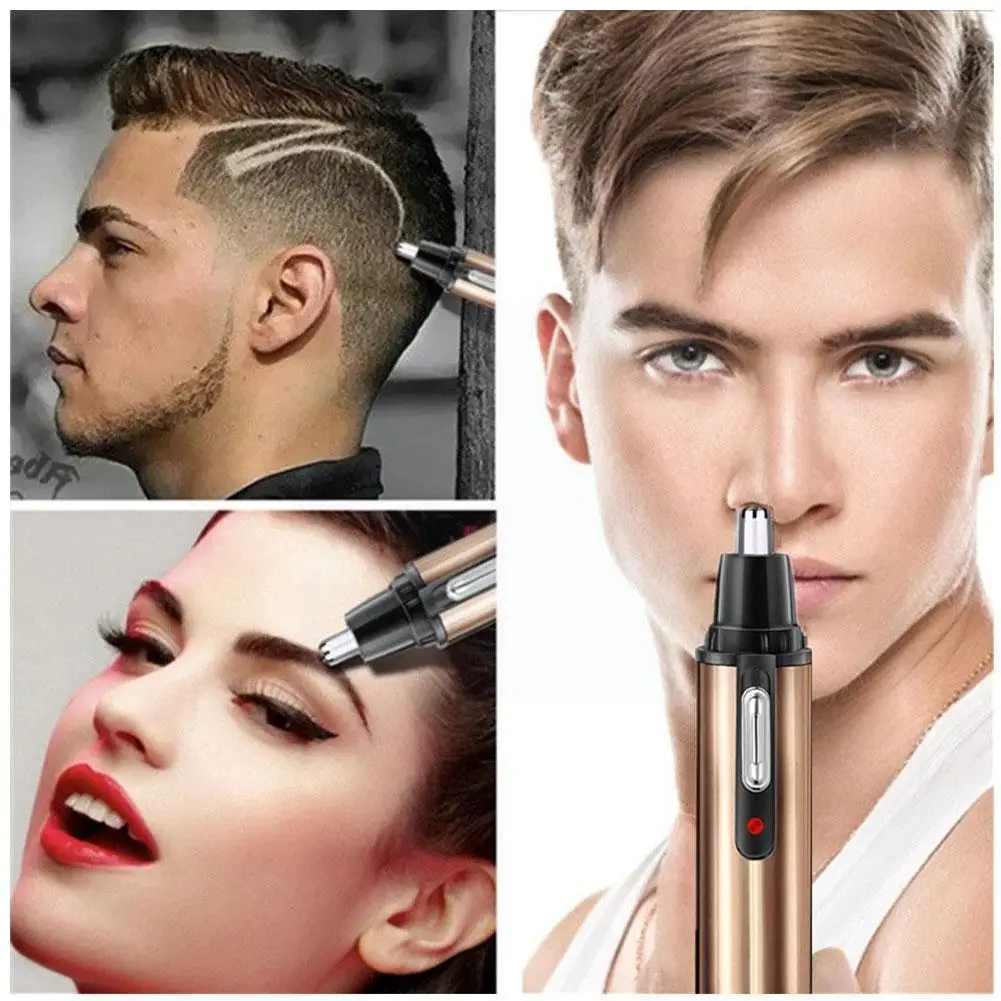 

1g Electric Shaving Nose Ear Trimmer Safety Face Care Nose Hair Trimmer For Men Shaving Hair Removal Beard Cleaning M B5e8