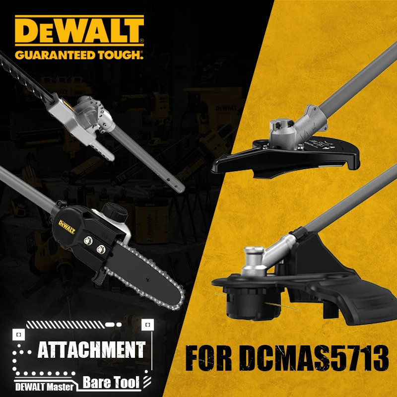 Кусторез DEWALT DCMASBC1 DCMASPH6 Pole для живой изгороди DCMASPS5 полюсная пила DCMASST1 насадка