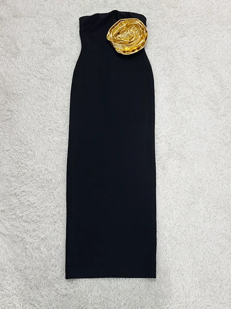 Женские простые удобные вечерние платья большой дизайнерский Bodcyon без бретелек с