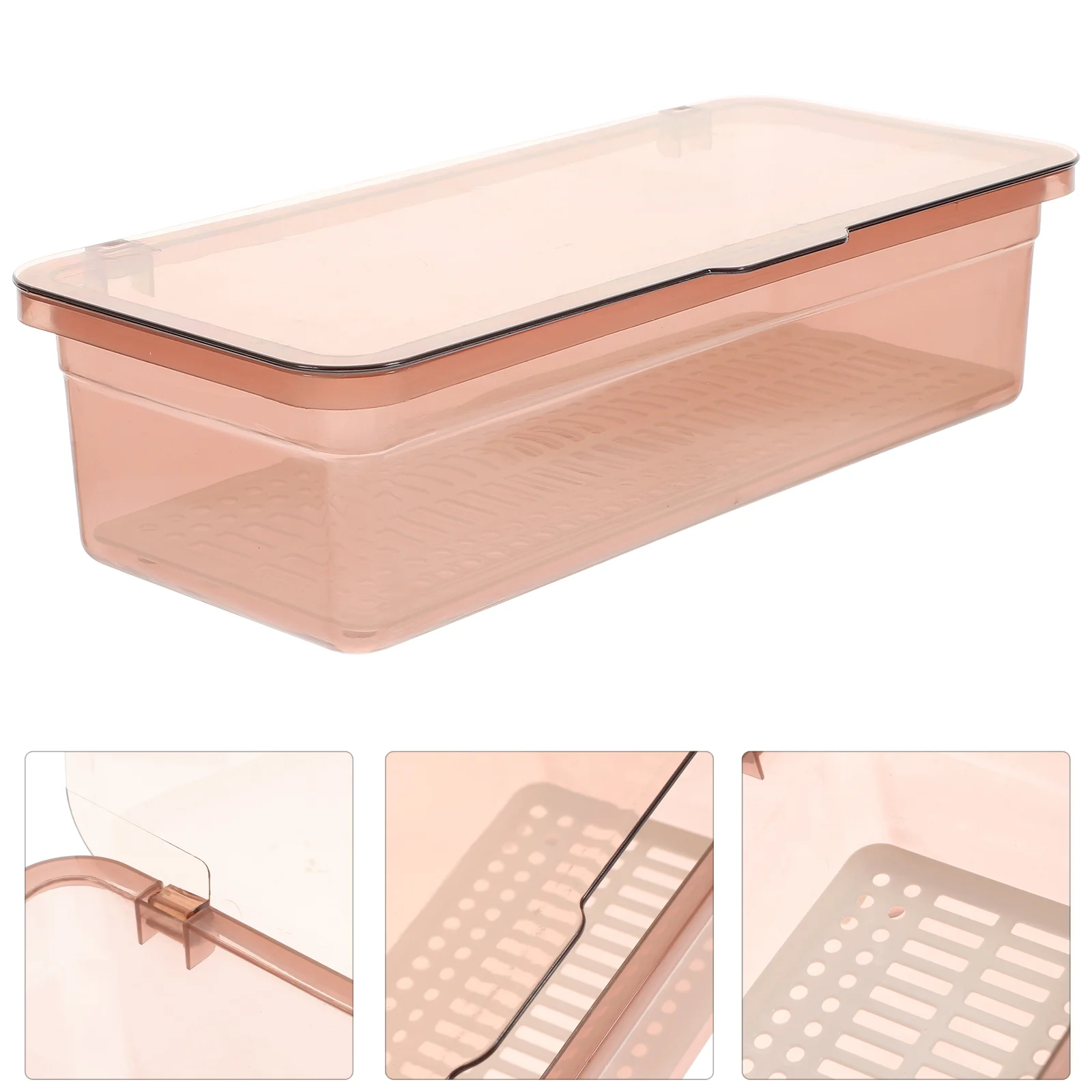 

Tableware Storage Organizer Straw Container Lid Barbecue Utensils Clothes Drying Rack Cutlery box