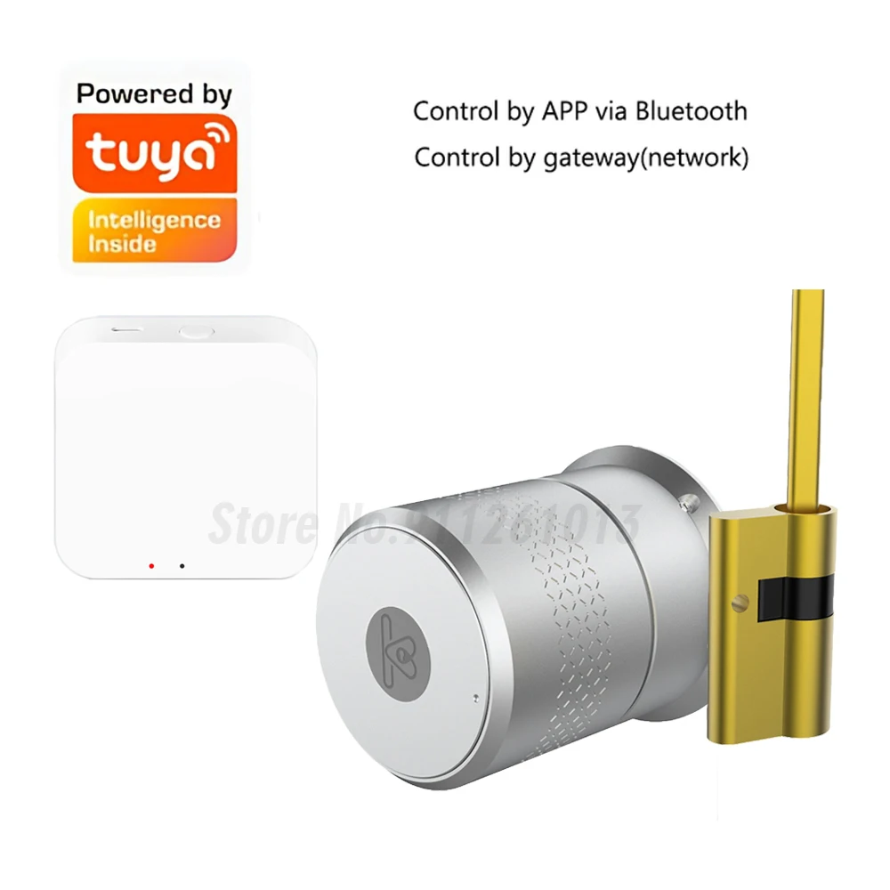 

M521 Пульт дистанционного управления по отпечатку пальца Zigbee Agreement Приложение Tuya Код пароля Умный дверной замок без ключа и шлюз