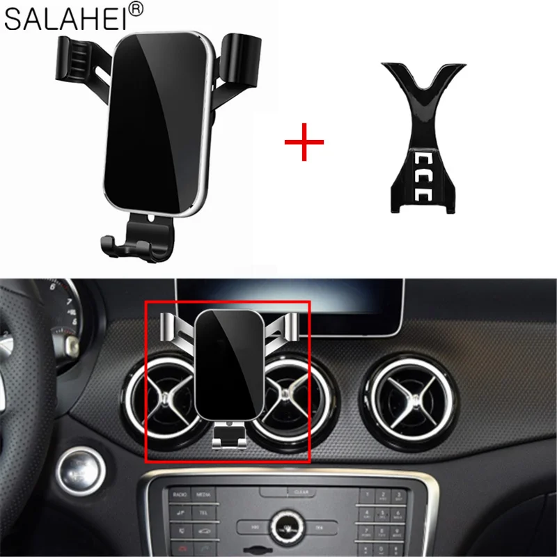 Air Vent Mount Bracket New Plastic Car Mobile Phone Holder For Mercedes-Benz GLA 45 AMG X156 CLA W117 C117 GLA200 Accessories