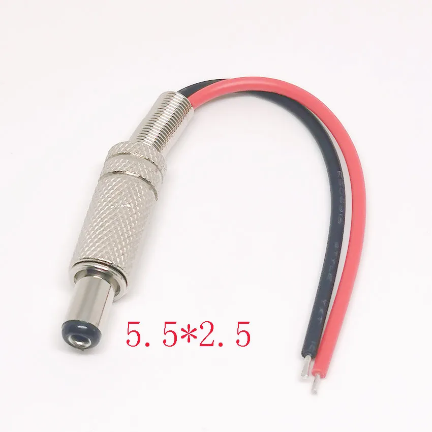 

Адаптер розетка JCD 5,5x2,1 5,5x2,5 мм