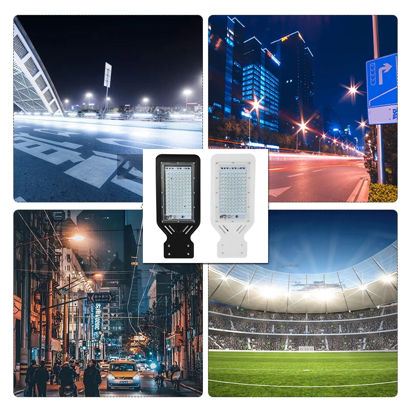 Led Street Light AC110V 220V Lot Yard Barn Outdoor Wall 100W Waterproof IP65 Lamp Industrial Garden Square Highway Area Parking images - 6