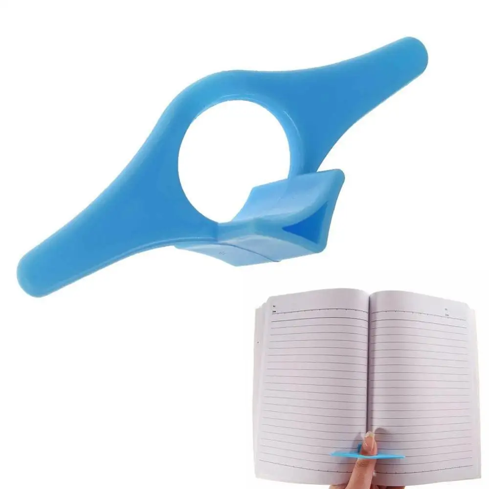 

5PCS Multi-function Plastic Thumb book Support Book Page Holder Marker Convenient Reading School Supplies Book Thumb Holder