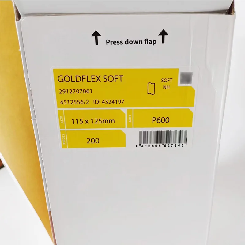 MIRKA Gold Sponge Sandpaper Roll Mocha Hand Tear Flexible Polishing Sand Block Automotive Industry Grinding